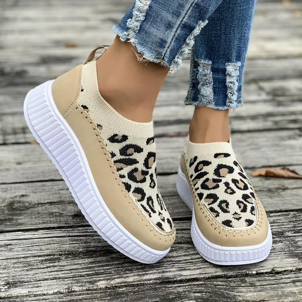 Round Toe Platform Slip-Ons, image 15