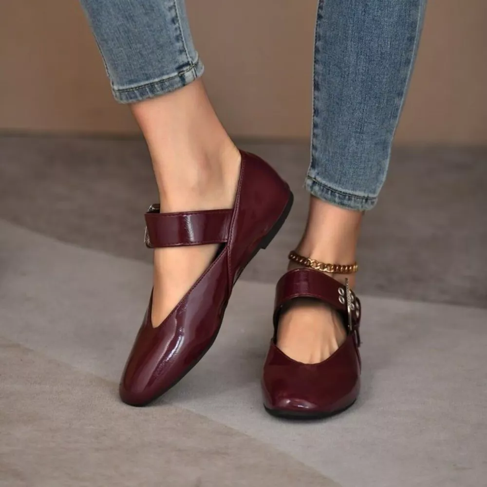 Round Toe Flats Loafers, image 6