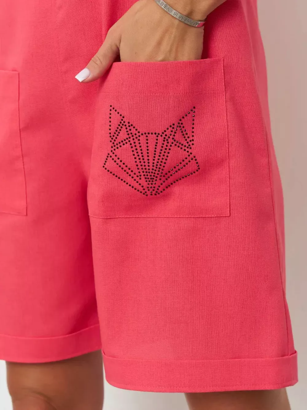 Sleeveless Tie-Strap Romper, image 3