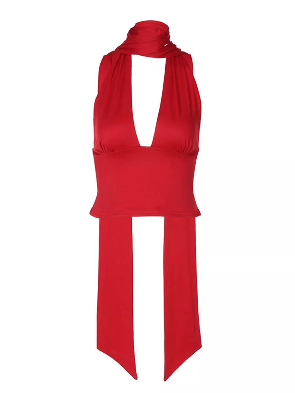 Halter Neck Tie Cami, image 17