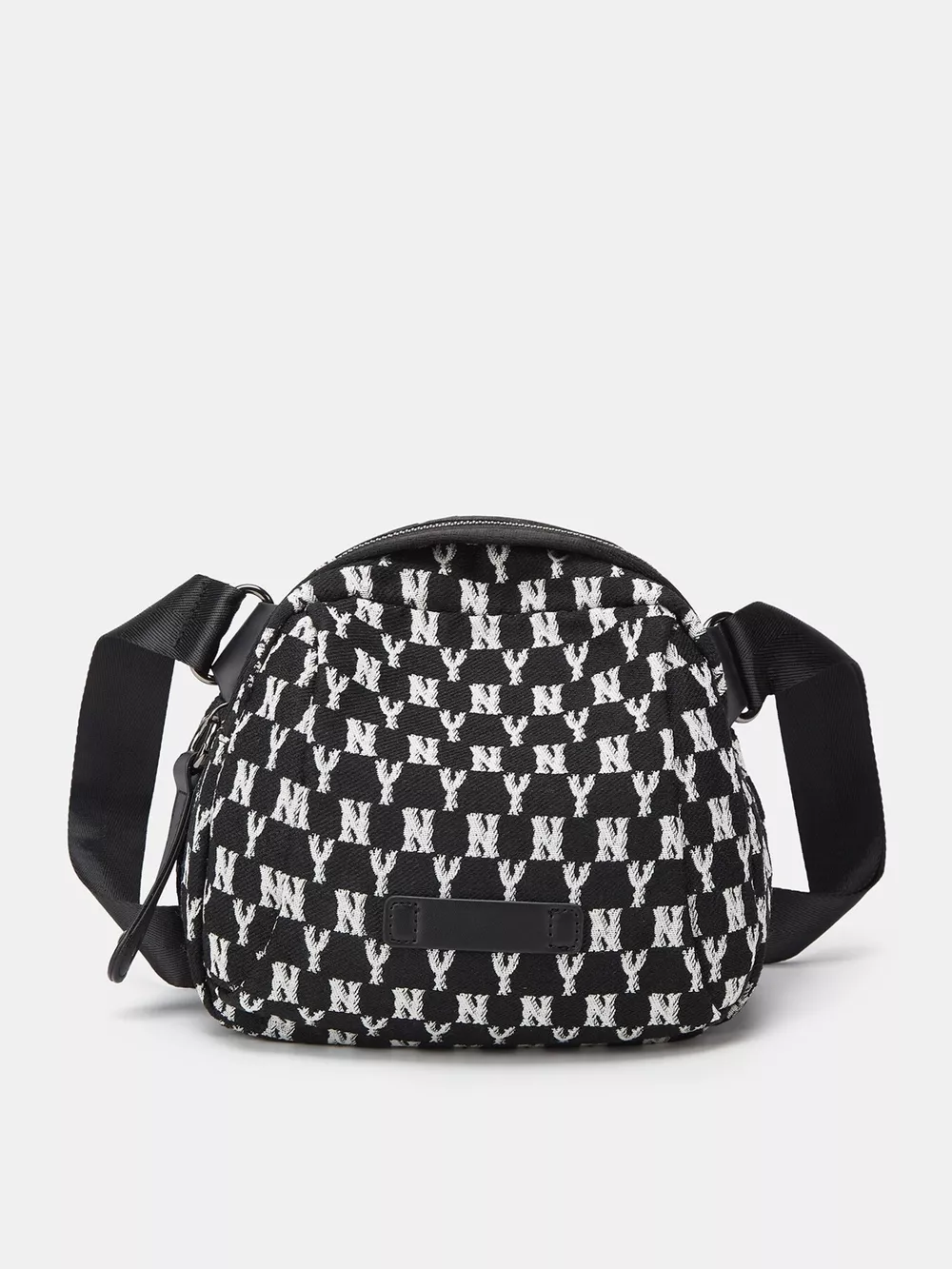 NY Pattern Canvas Crossbody Bag, image 2