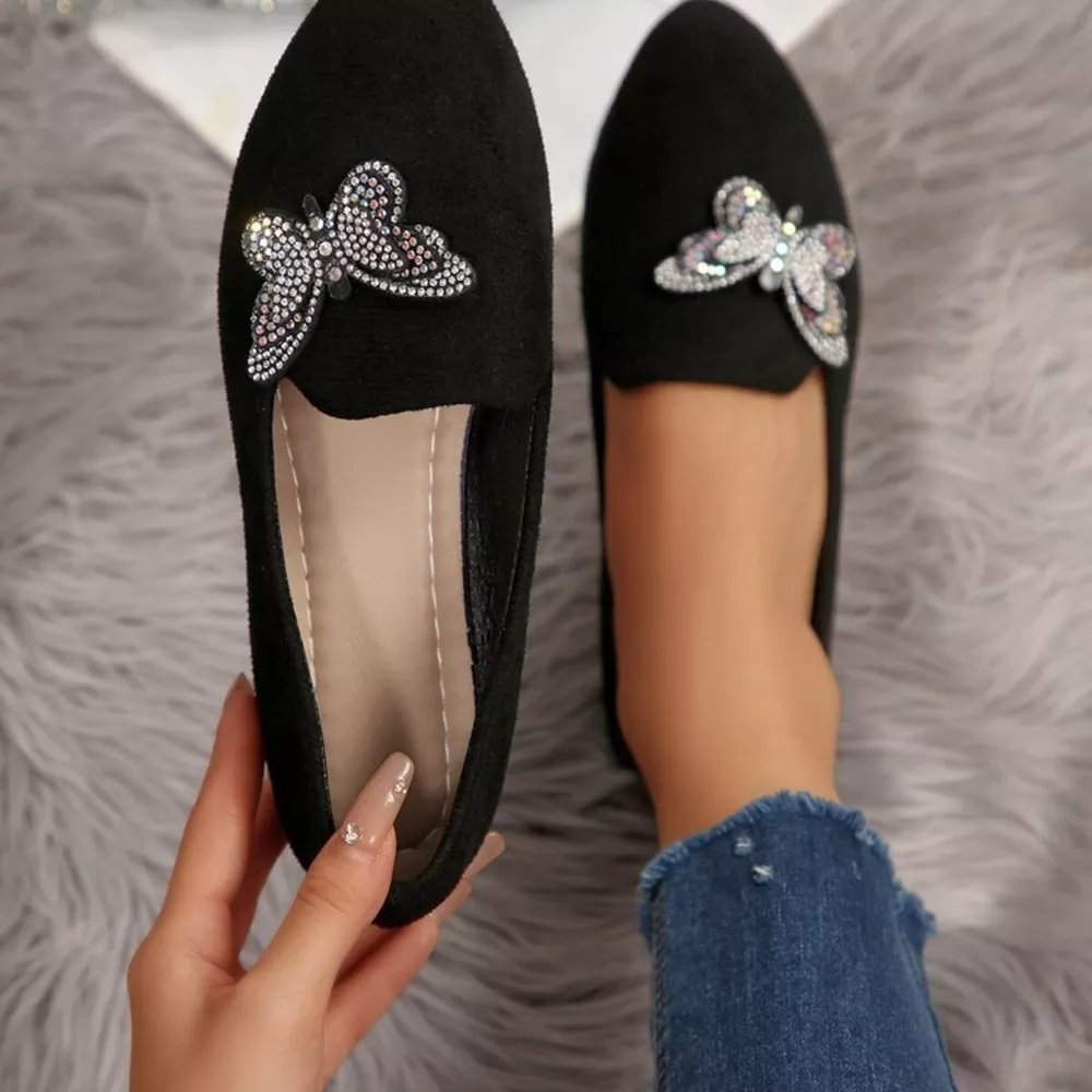 Butterfly Decor Slip-Ons, image 12