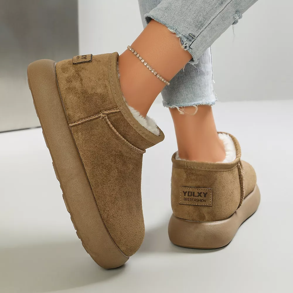 Round Toe Platform Boots, image 5