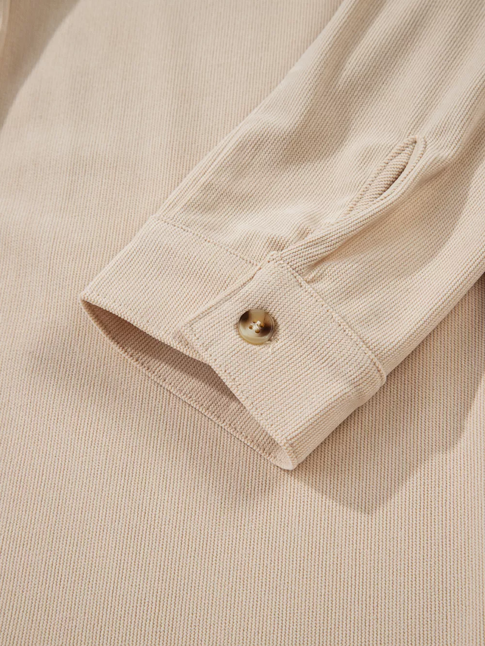 Corduroy Half Button Collared Long Sleeve Mini Dress, image 8
