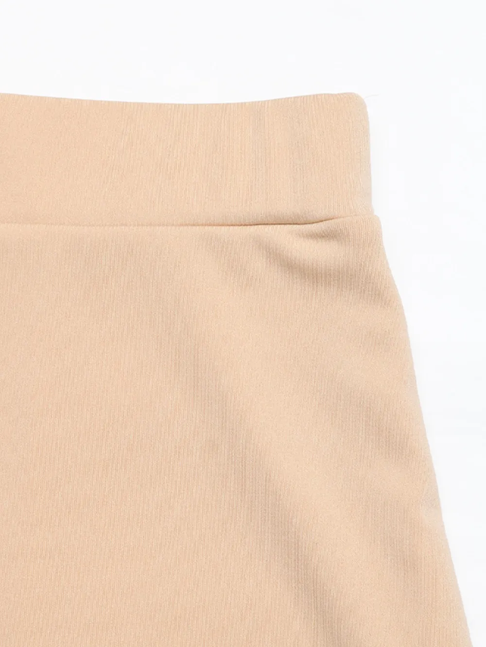 Layered Midi Skirt with Contrast Hem Detail, image 4