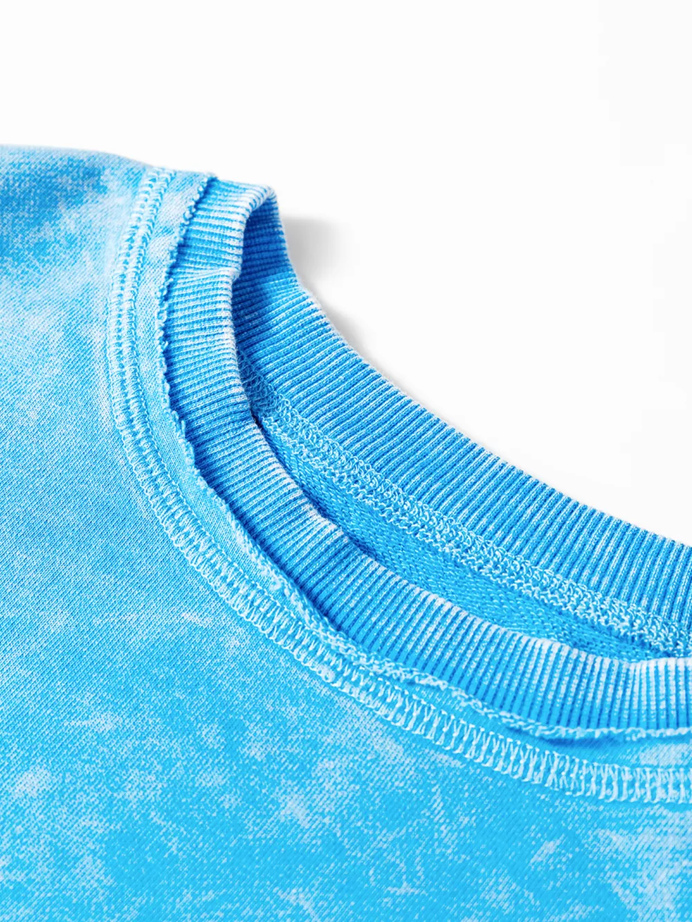 Mineral Wash Raw Seam Double Patched Pocket Sweatshirt, image 9