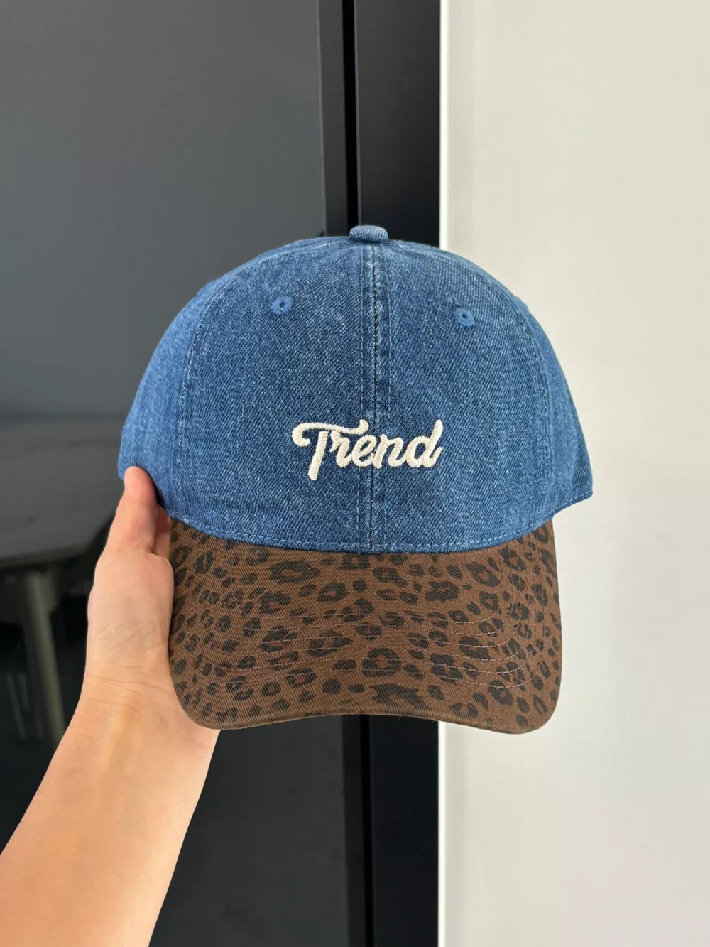 Leopard Embroidered Baseball Cap, image 3