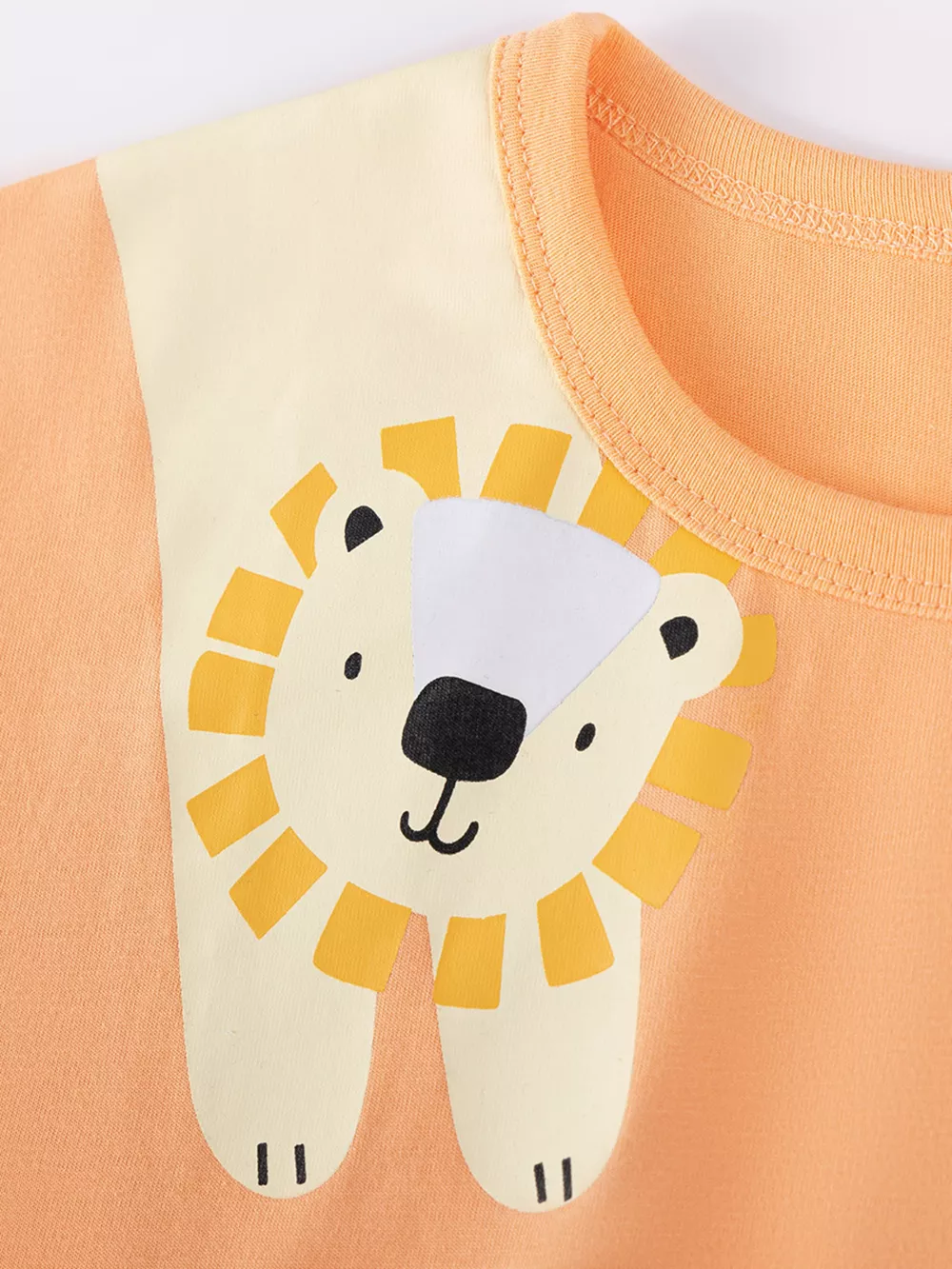 Children's Animal Print T-Shirt & Shorts Set, image 3