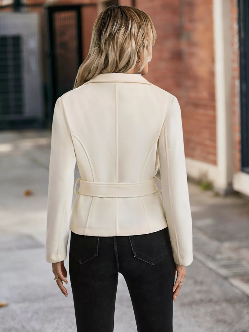 Belt Button-Up Outerwear, image 4