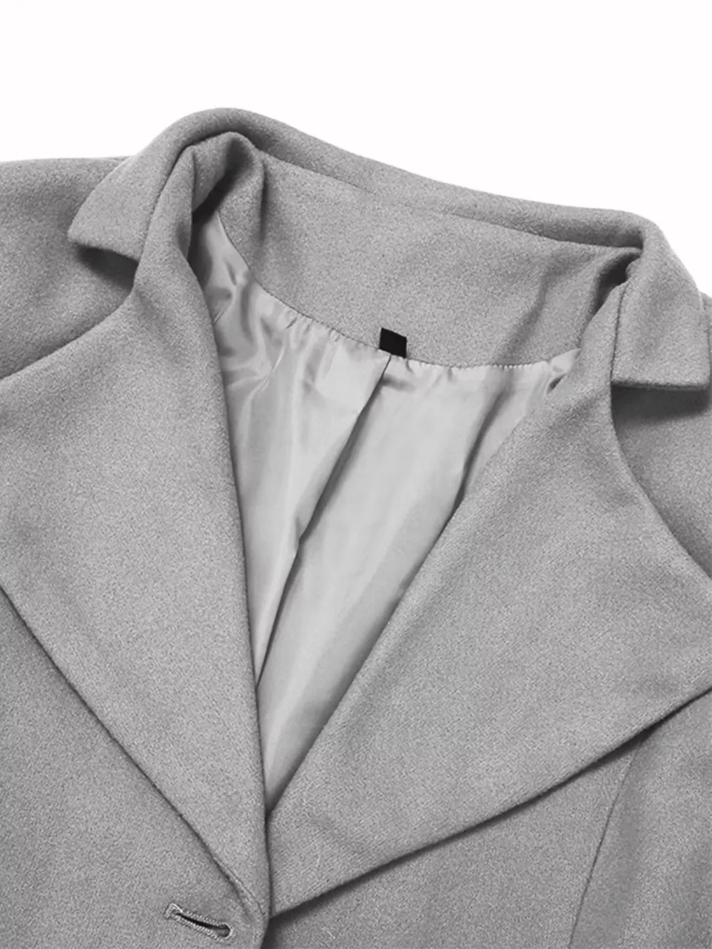 Full Size Single-Breasted Long Sleeve Overcoat Plus Size, image 17