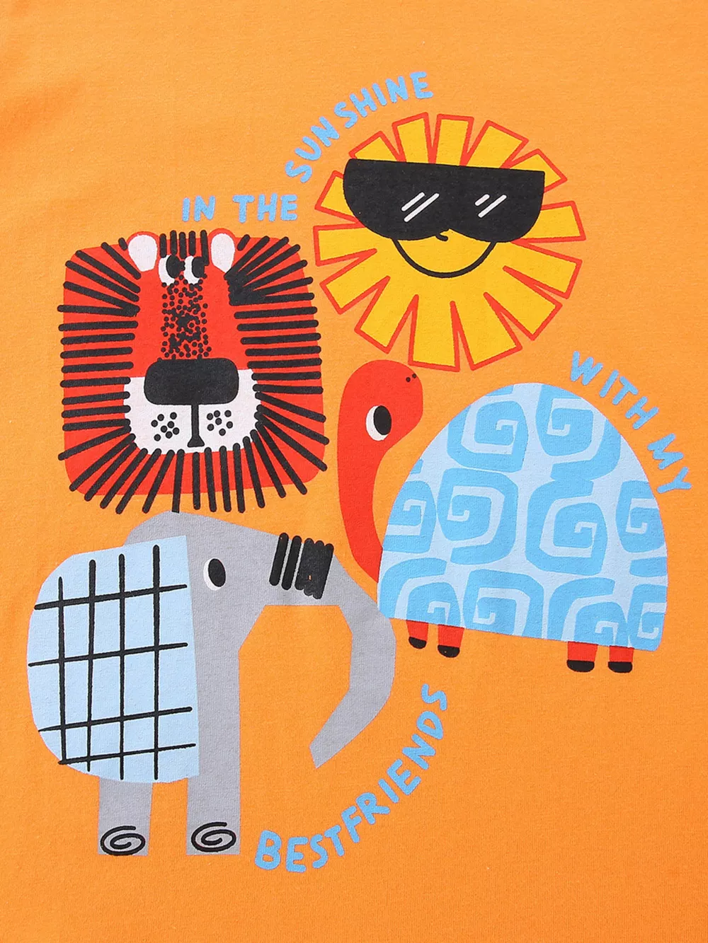 Children's Sunshine & Friends Graphic Tee, image 4