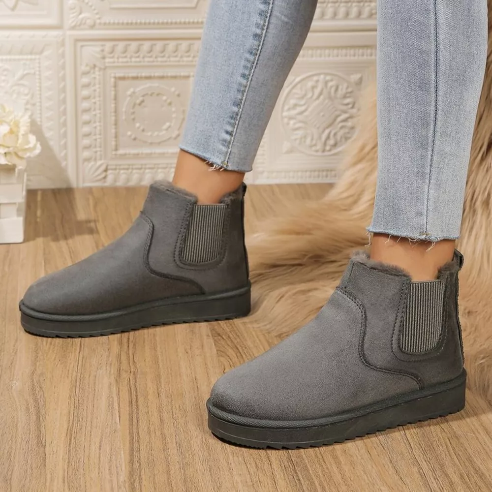 Round Toe Platform Boots, image 16