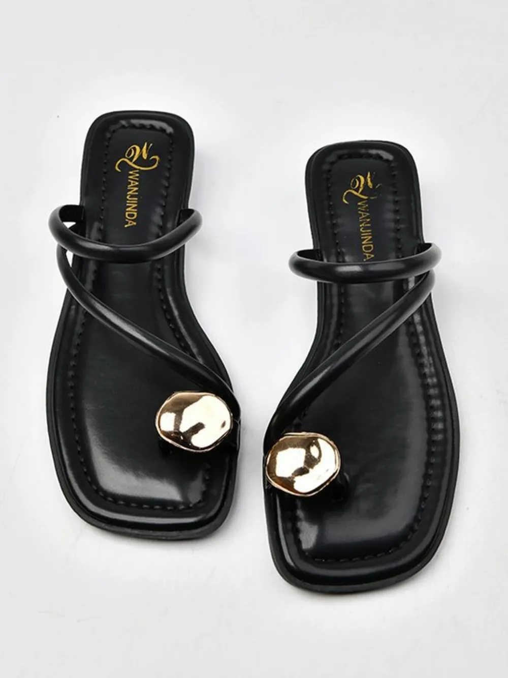 PU Leather Summer Sandals