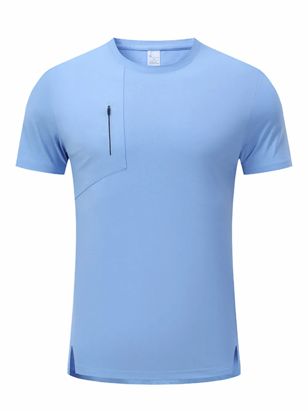 Men's Plus Size Round Neck Short Sleeve Active T-Shirt, image 7