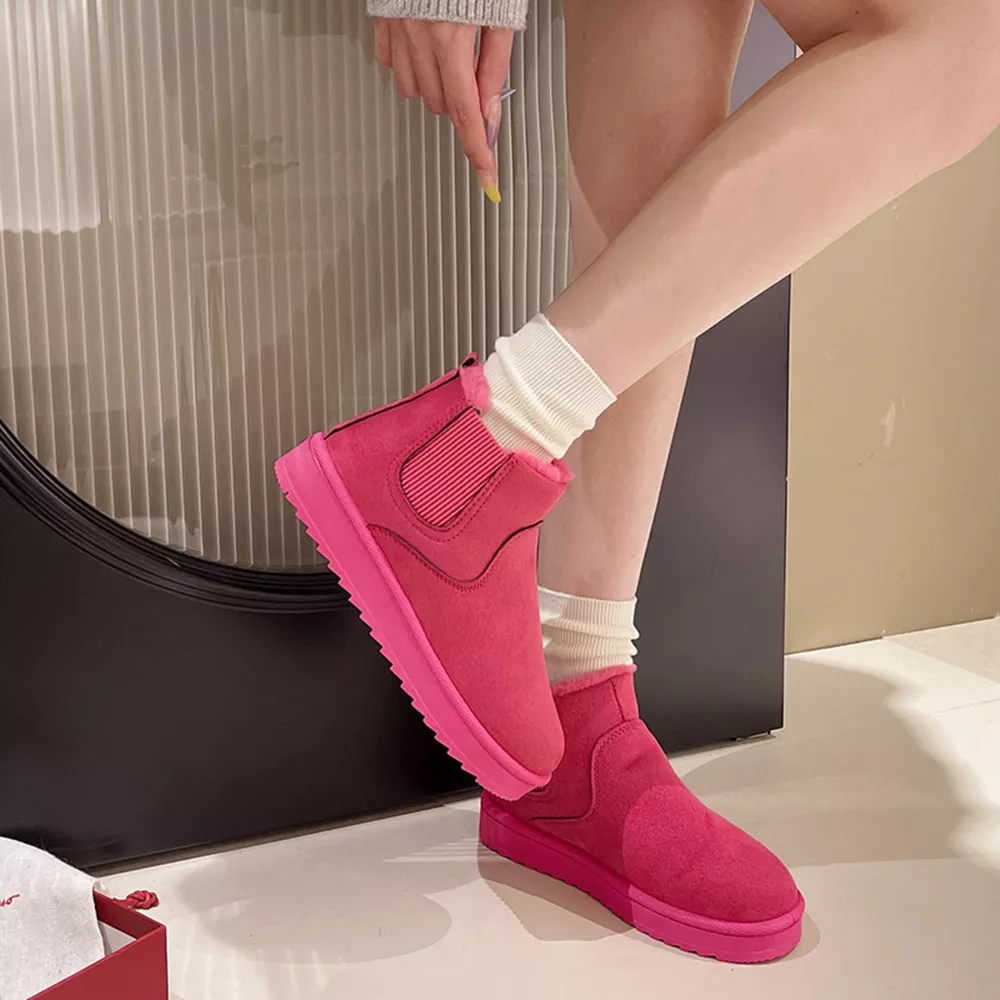 Round Toe Platform Boots, image 15