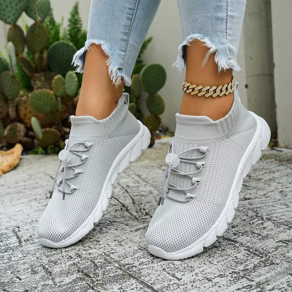 Round Toe Lace Up Sneakers, image 10