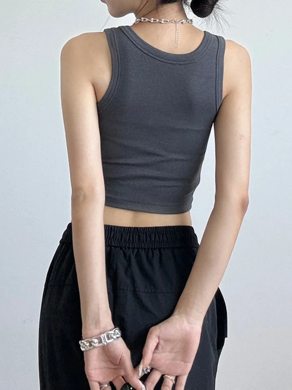 Ribbed Crop Tank Top, image 14