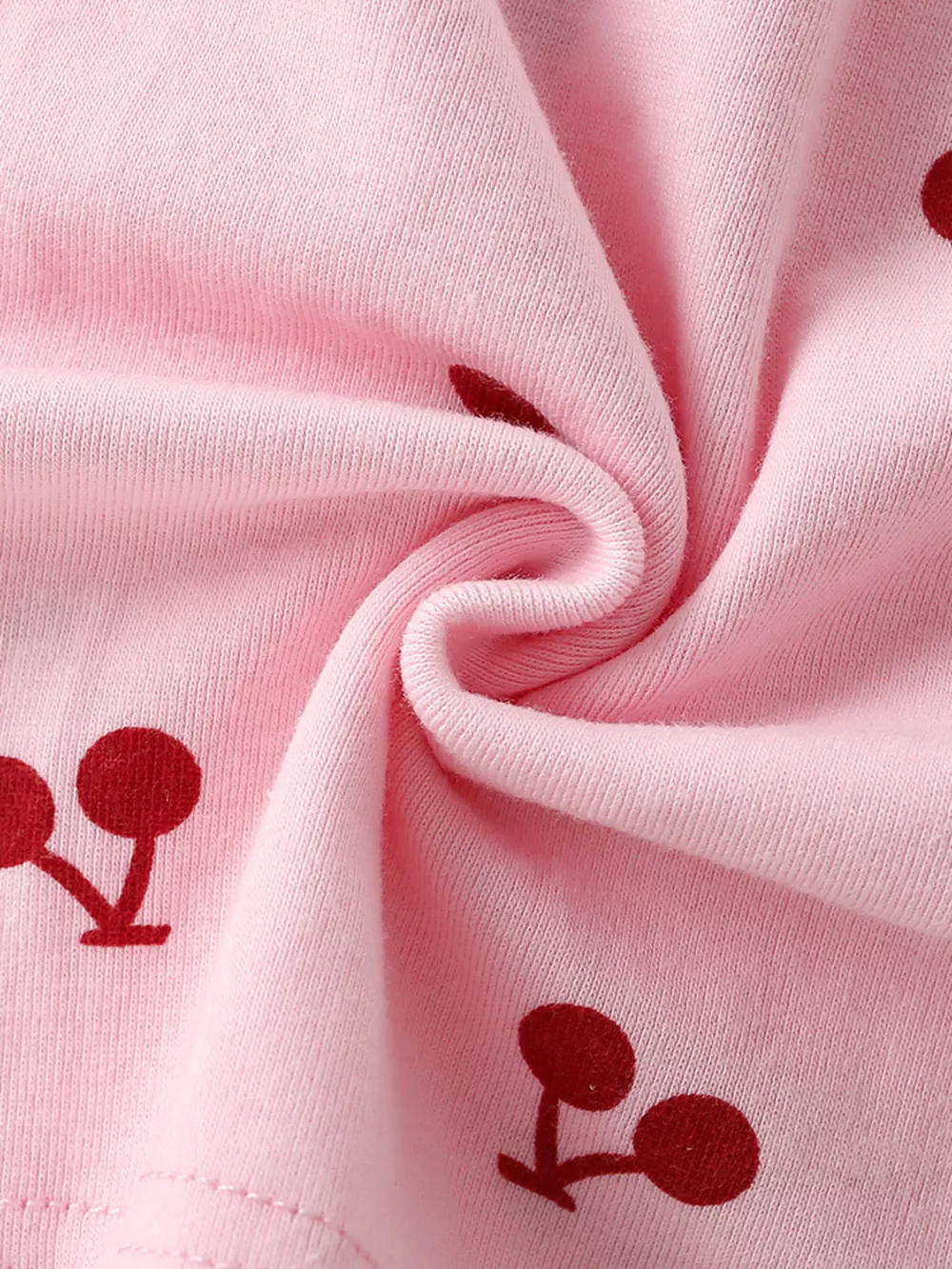 Children's Cherry Print Short Sleeve Dress, image 5