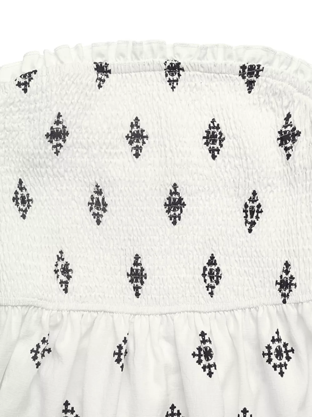 Smocked Tube Midi Dress, image 7