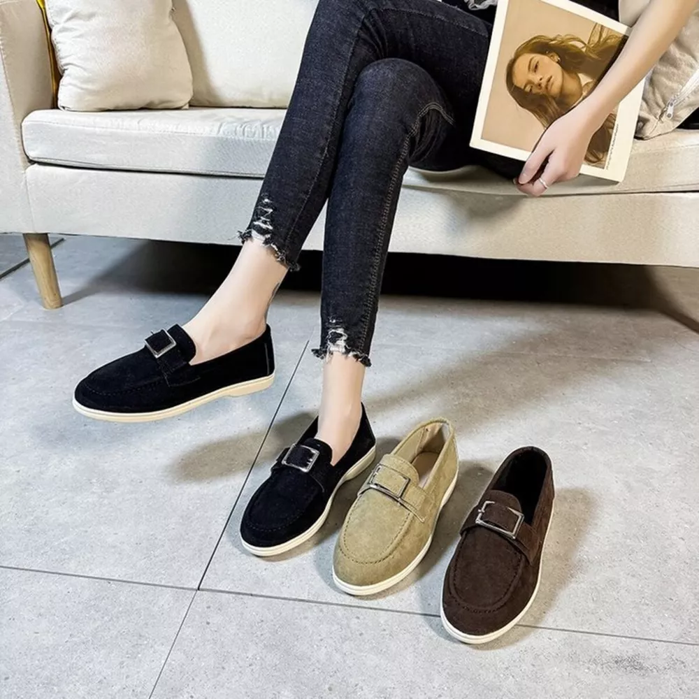 Round Toe Flats Slip-Ons, image 8