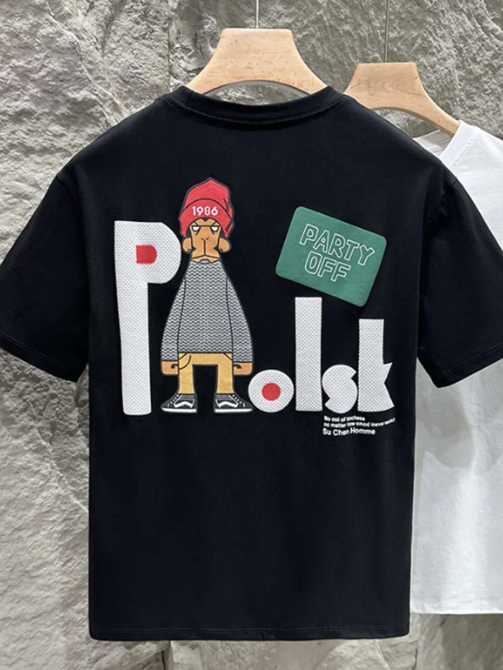 Men's Plus Size Round Neck Short Sleeve T-Shirt