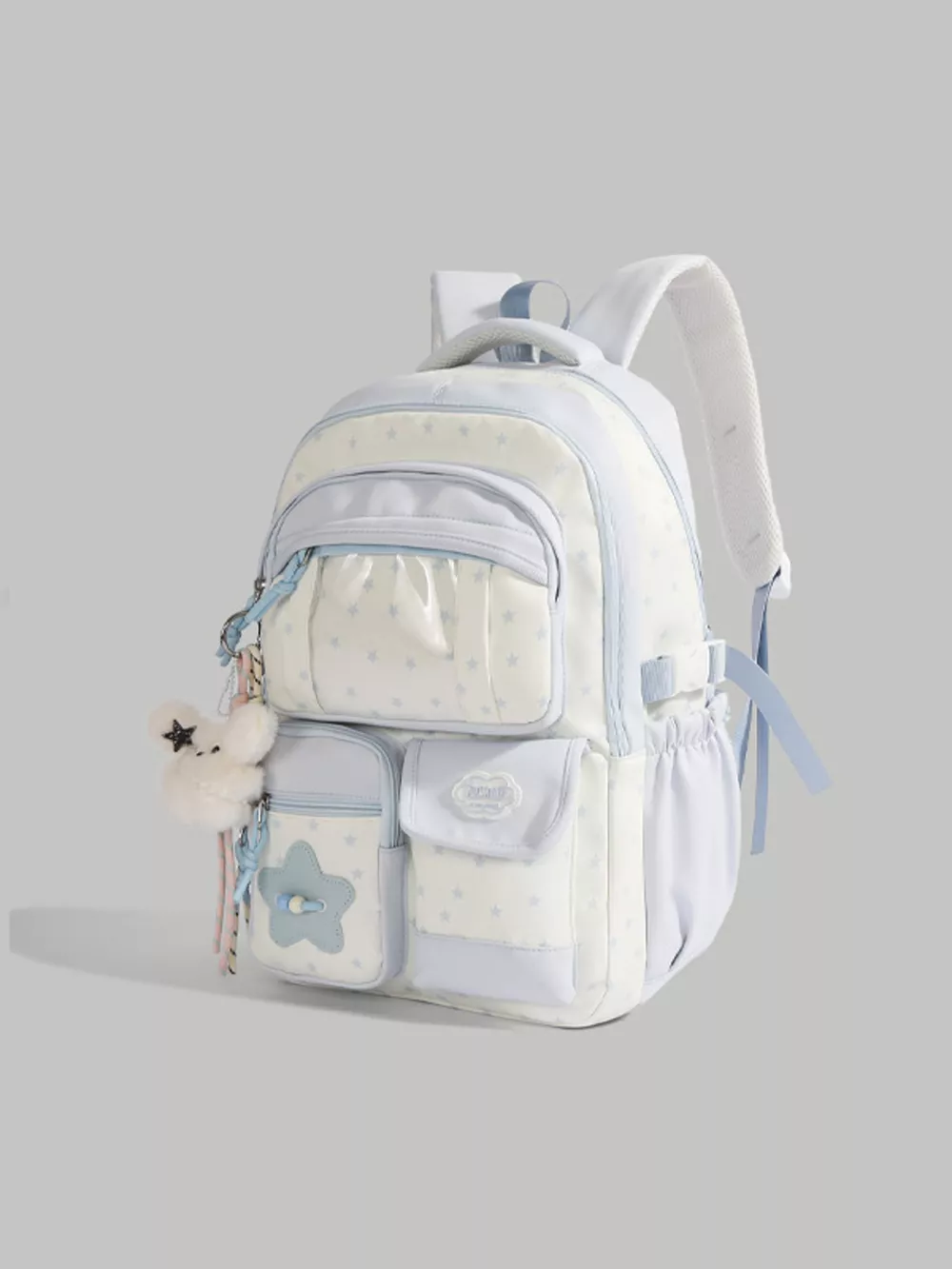 Star Pattern Lightweight Backpack Bag, image 6