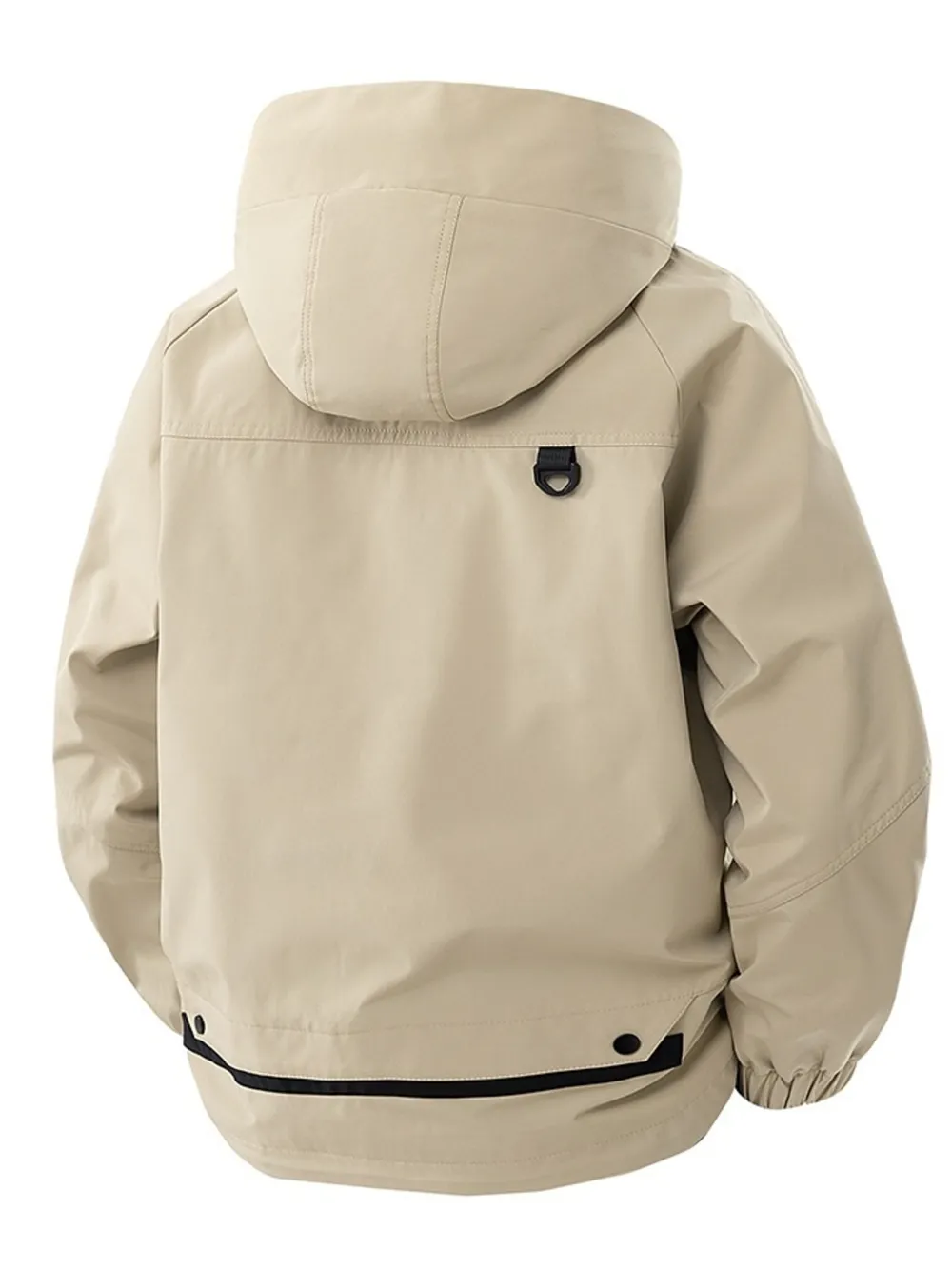 Men's Full Size Zip Up Long Sleeve Hooded Jacket Plus Size, image 6