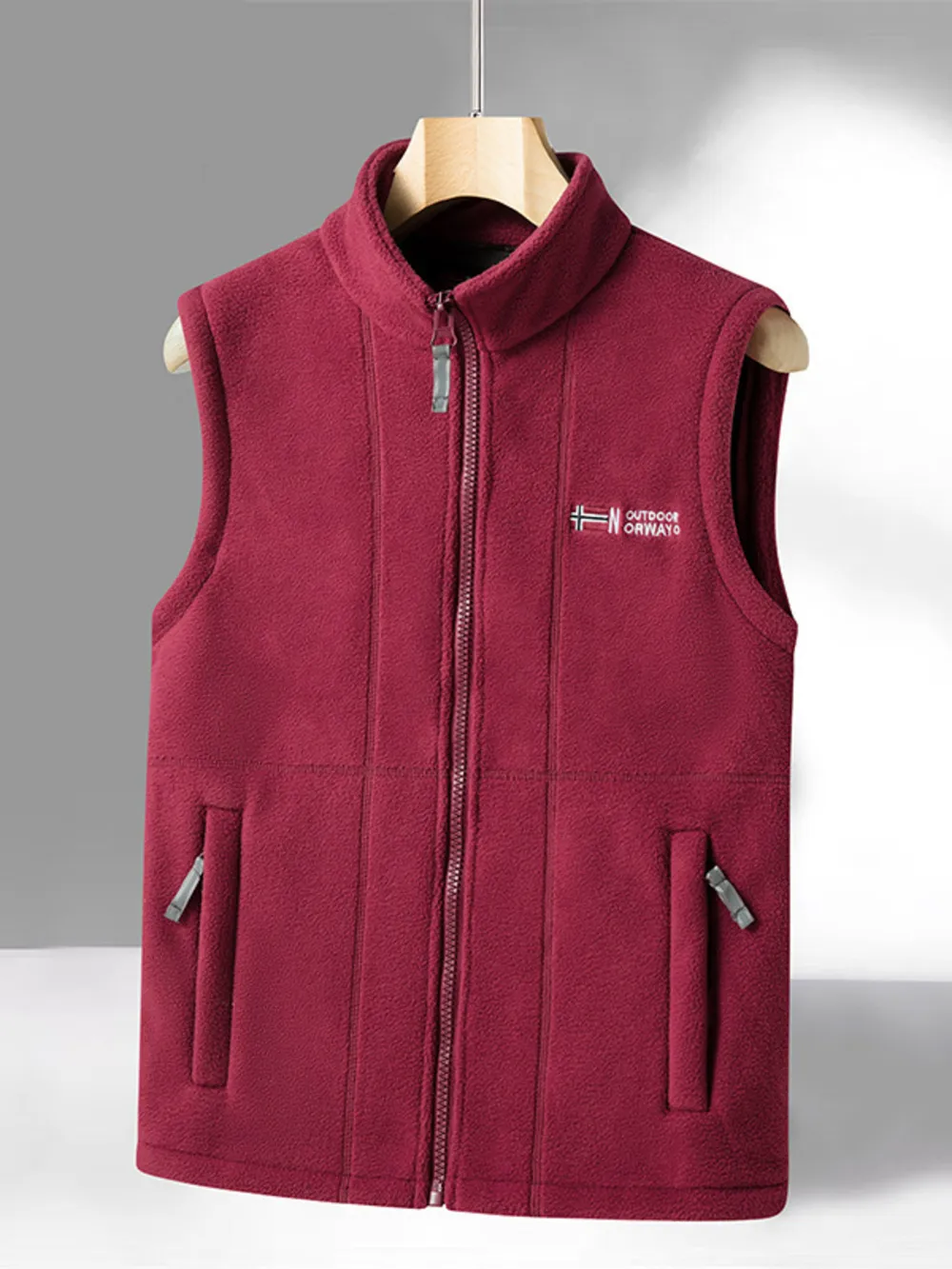 Men's Zip Up Vest, image 4