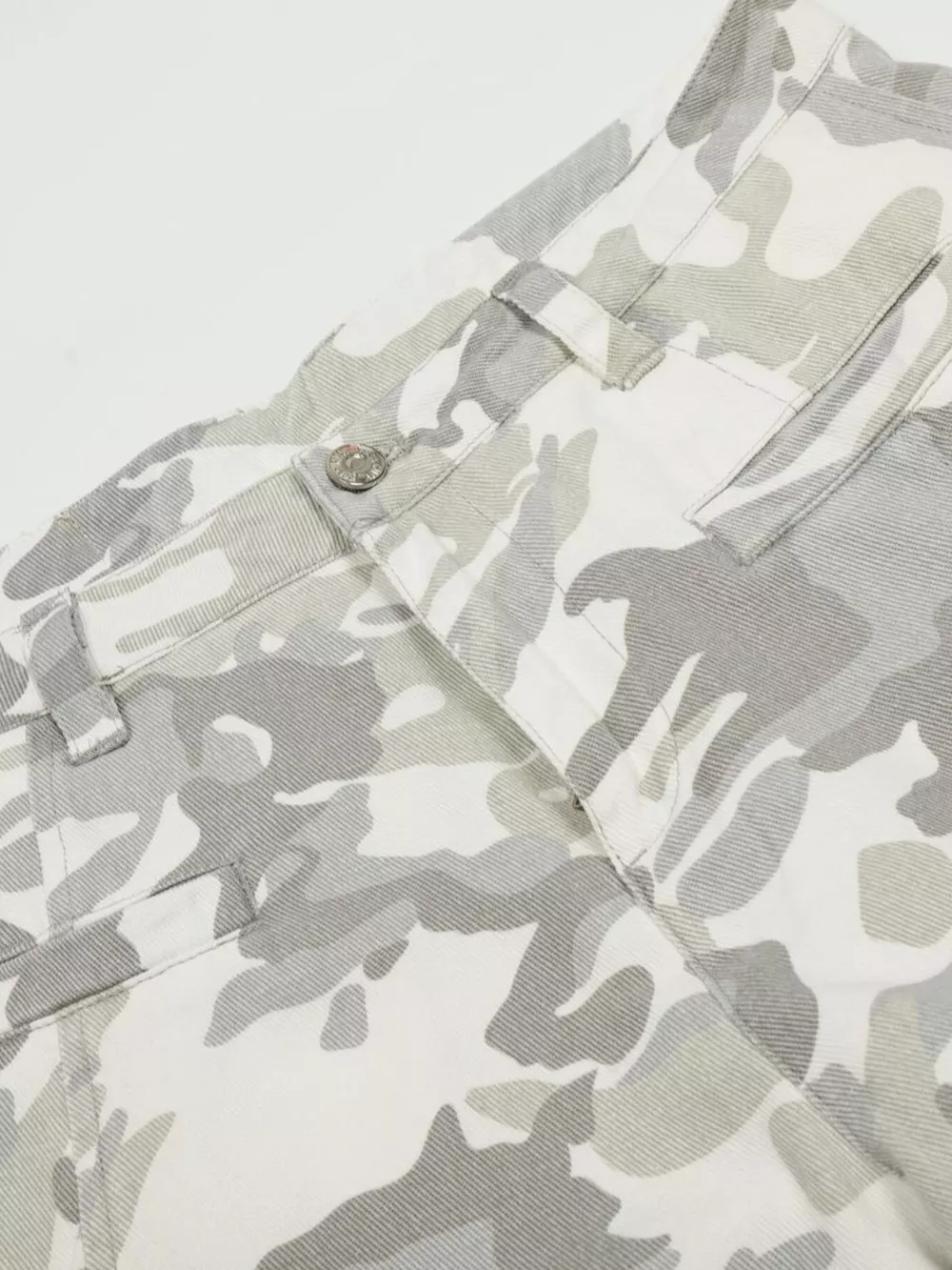 Men's Camouflage Wide-Leg Cargo Pants, image 6