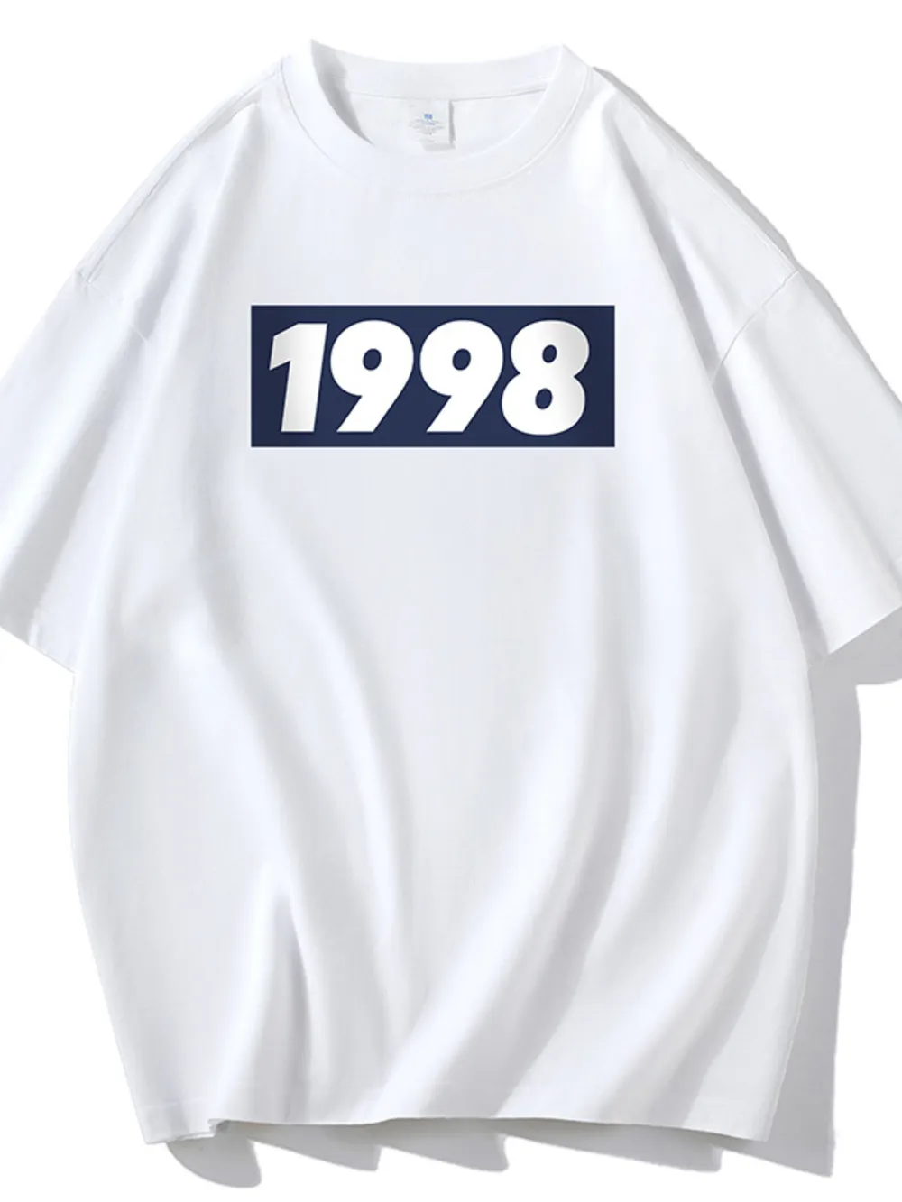 Men's Full Size 1998 Graphic Round Neck T-Shirt Plus Size, image 2