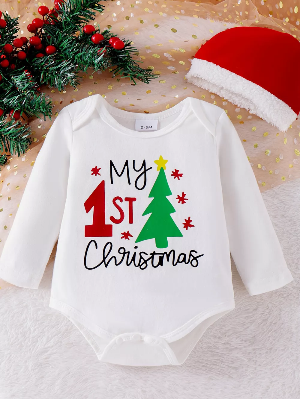 Children's My First Christmas Outfit Set, image 7