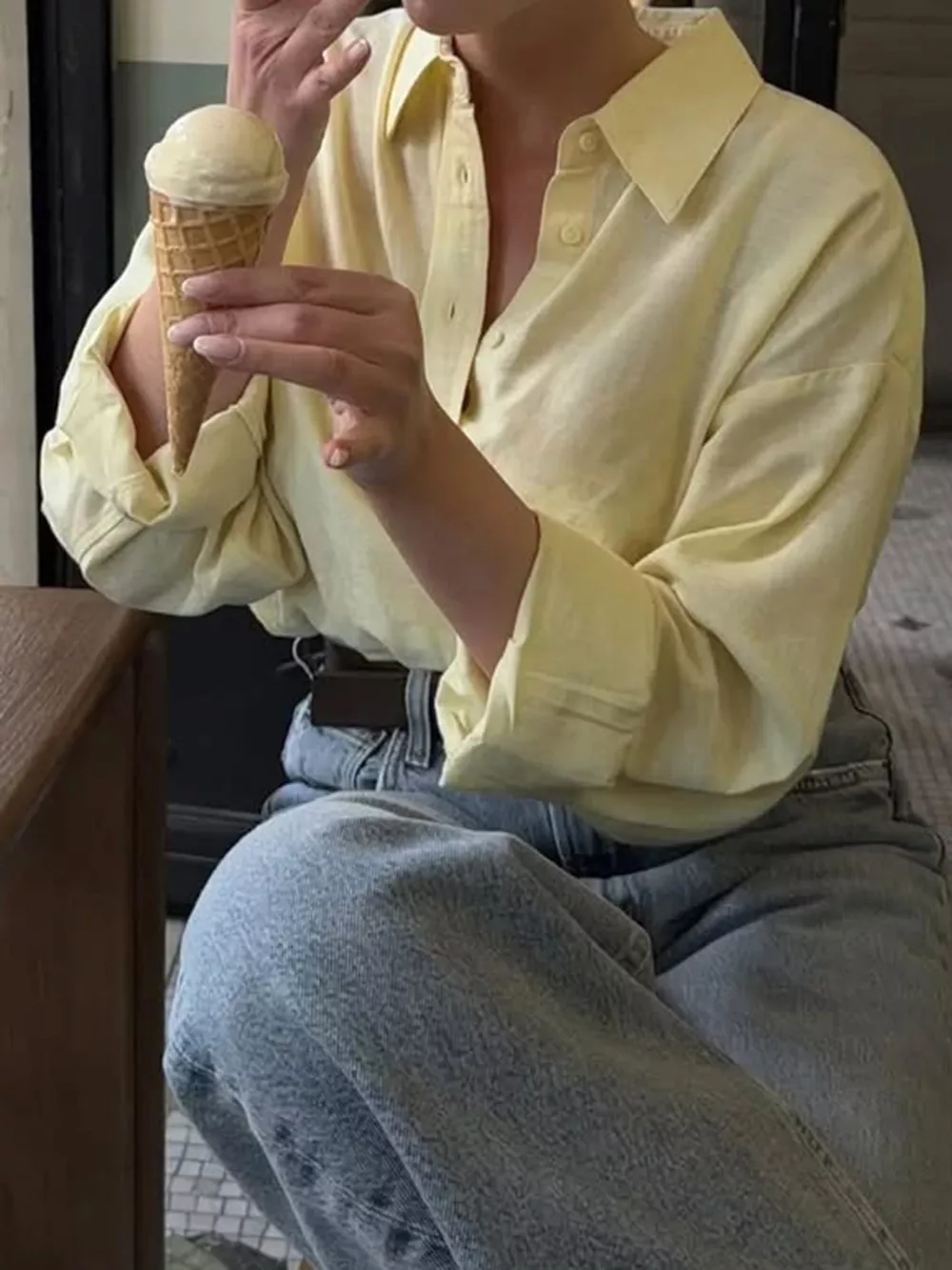 Button Up Long Sleeve Shirt, image 4
