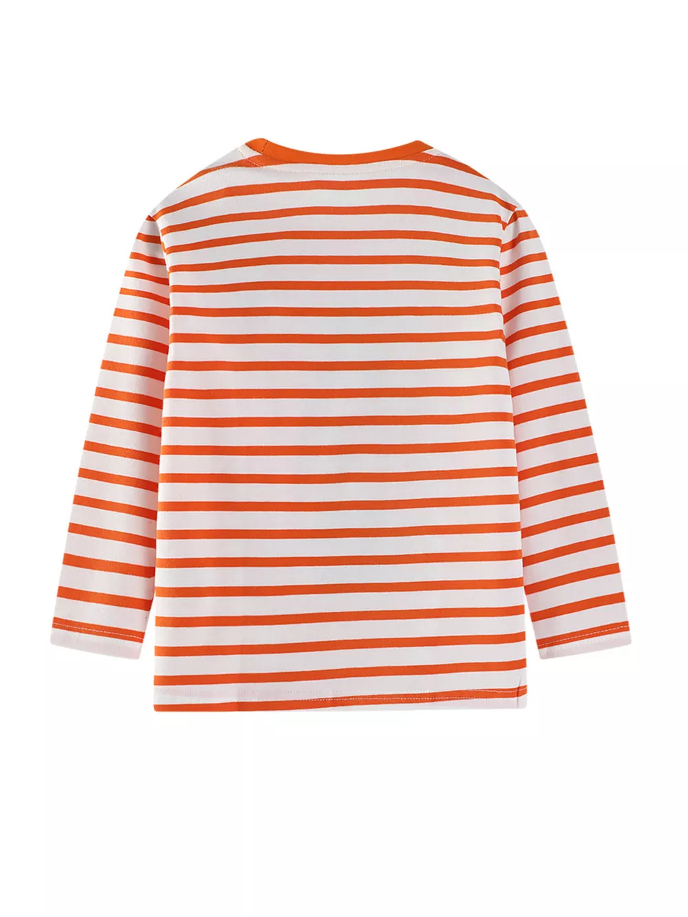 Children's Dinosaur Applique Striped Long Sleeve T-Shirt, image 3