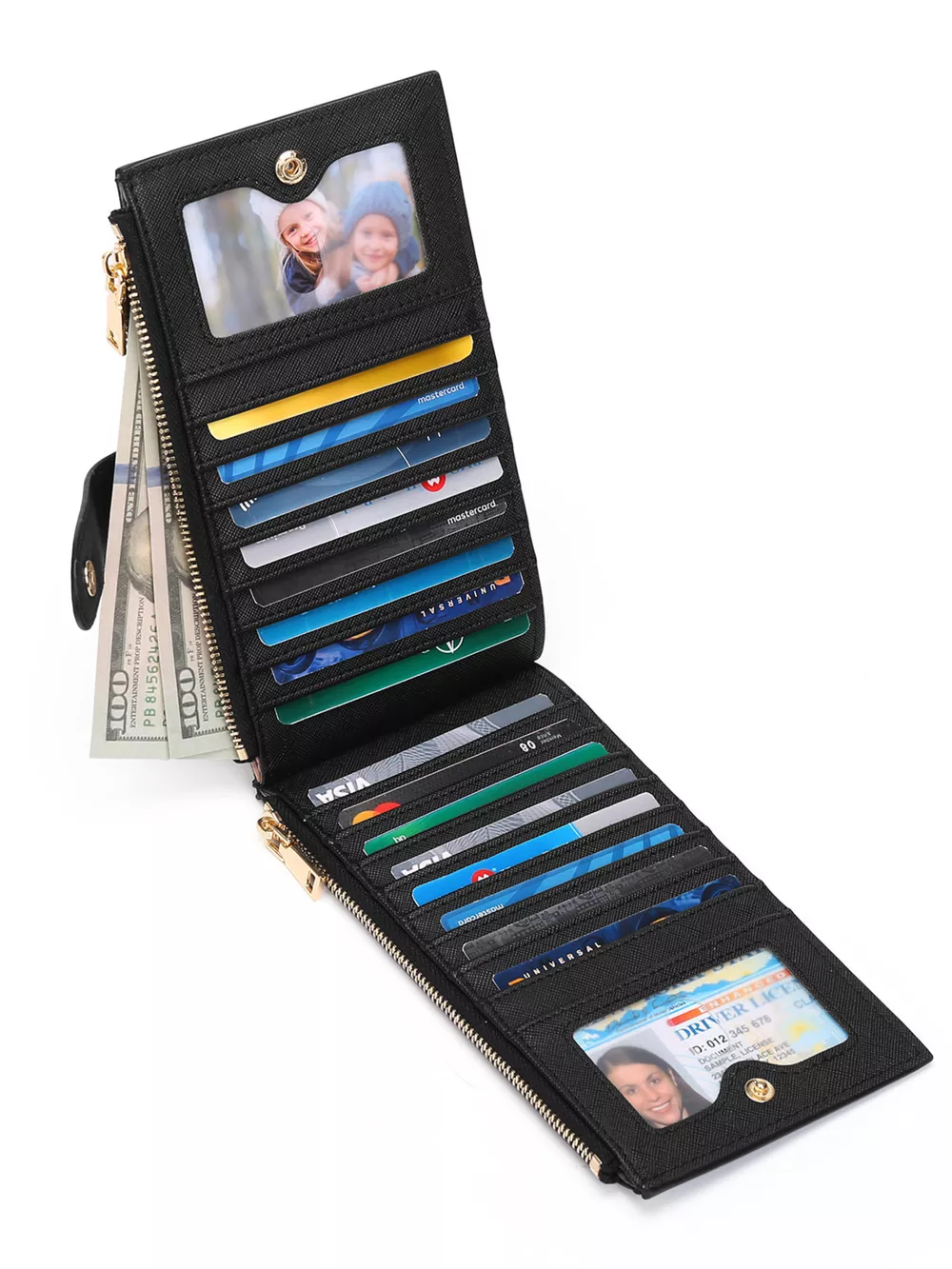 Zippered Long Wallet, image 4