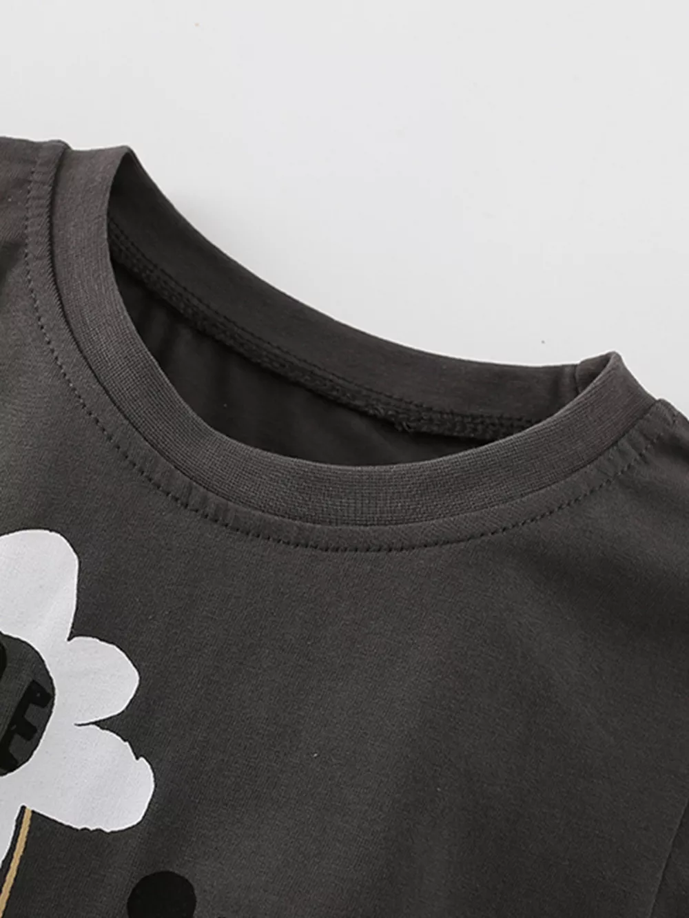 Children's Panda Graphic Short Sleeve T-Shirt, image 4