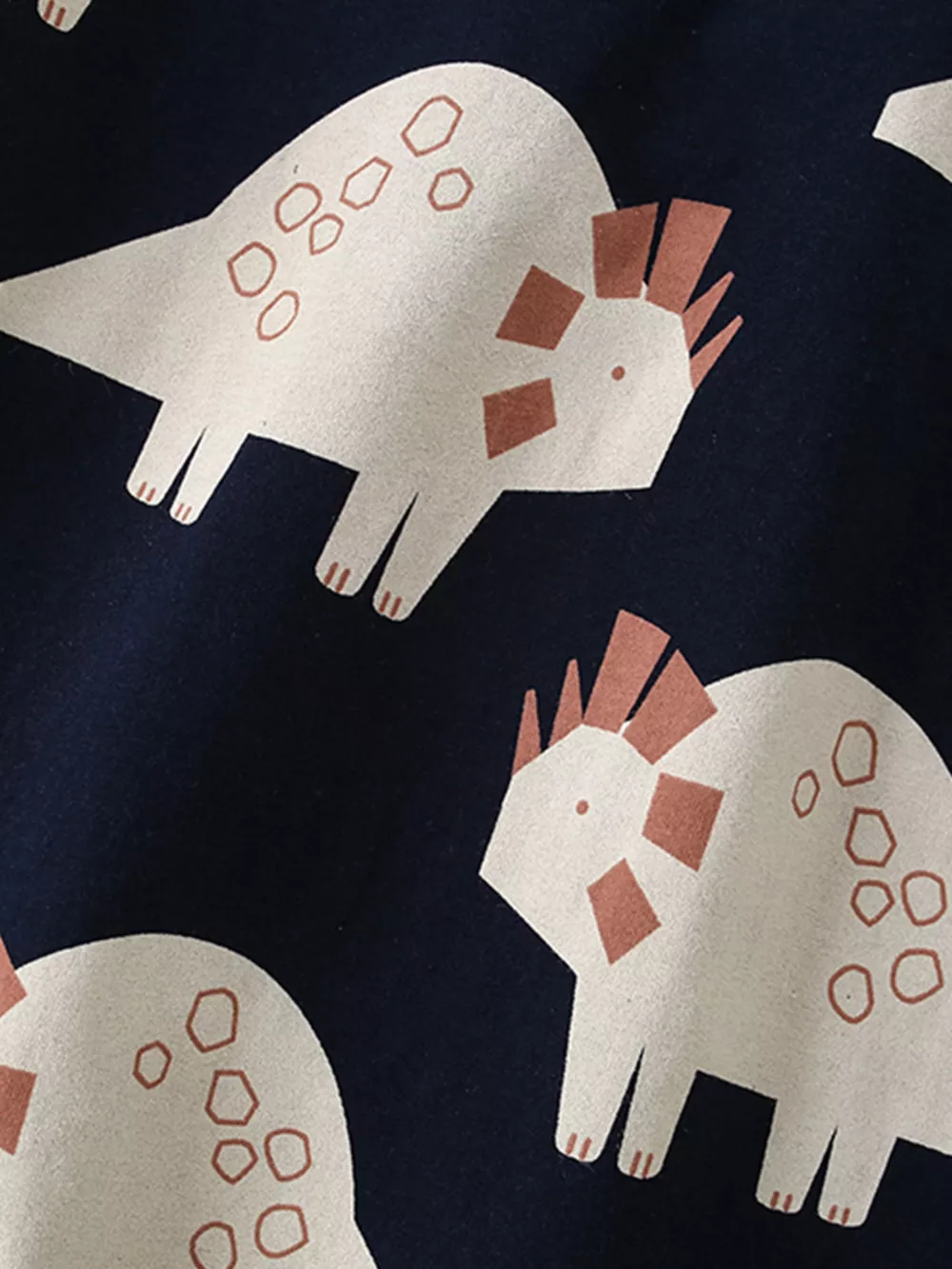 Children's Dinosaur Print Round Neck Tee and Shorts Set, image 3