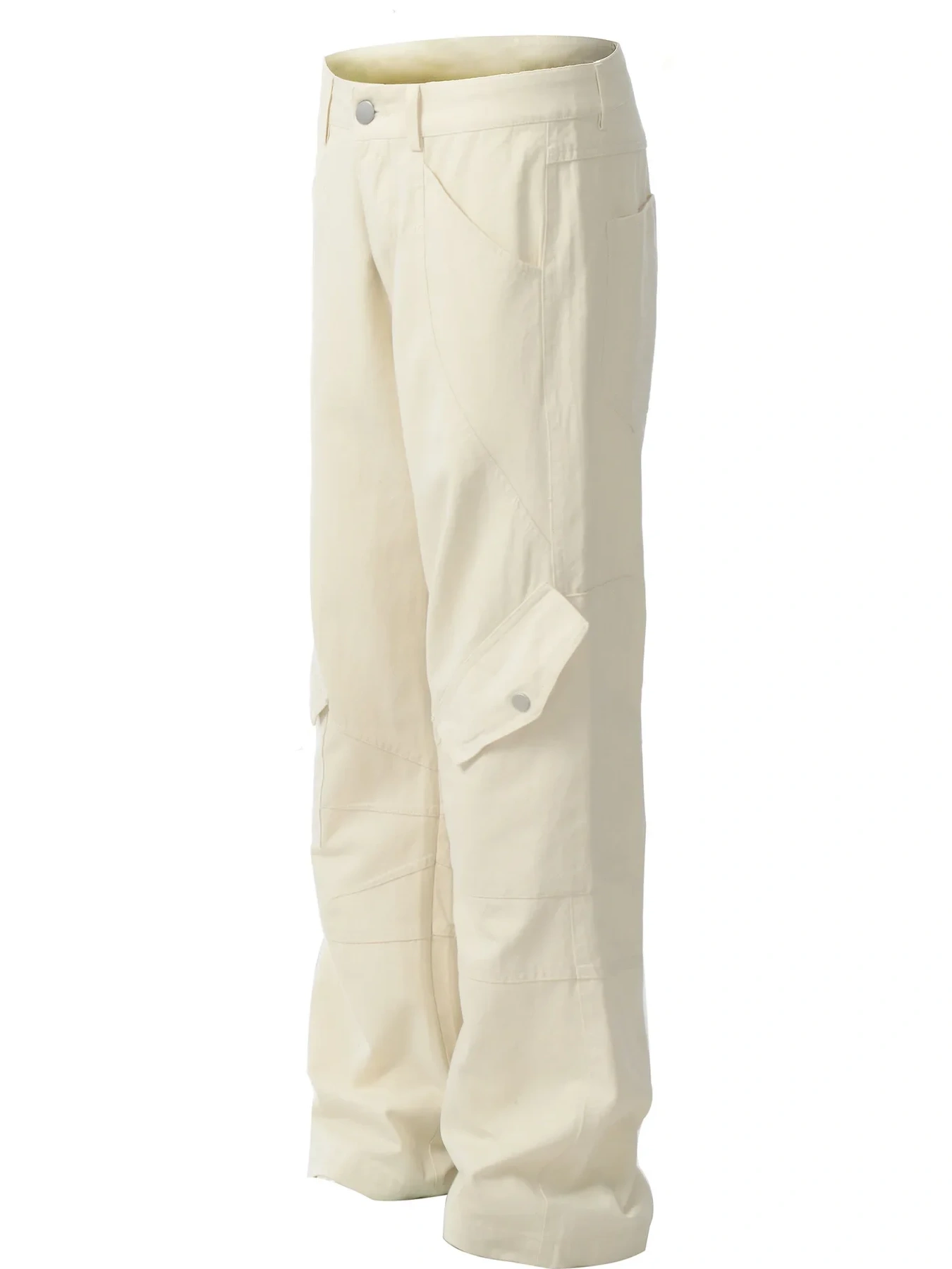Men's Cargo Straight Pants with Multi Pockets, image 2