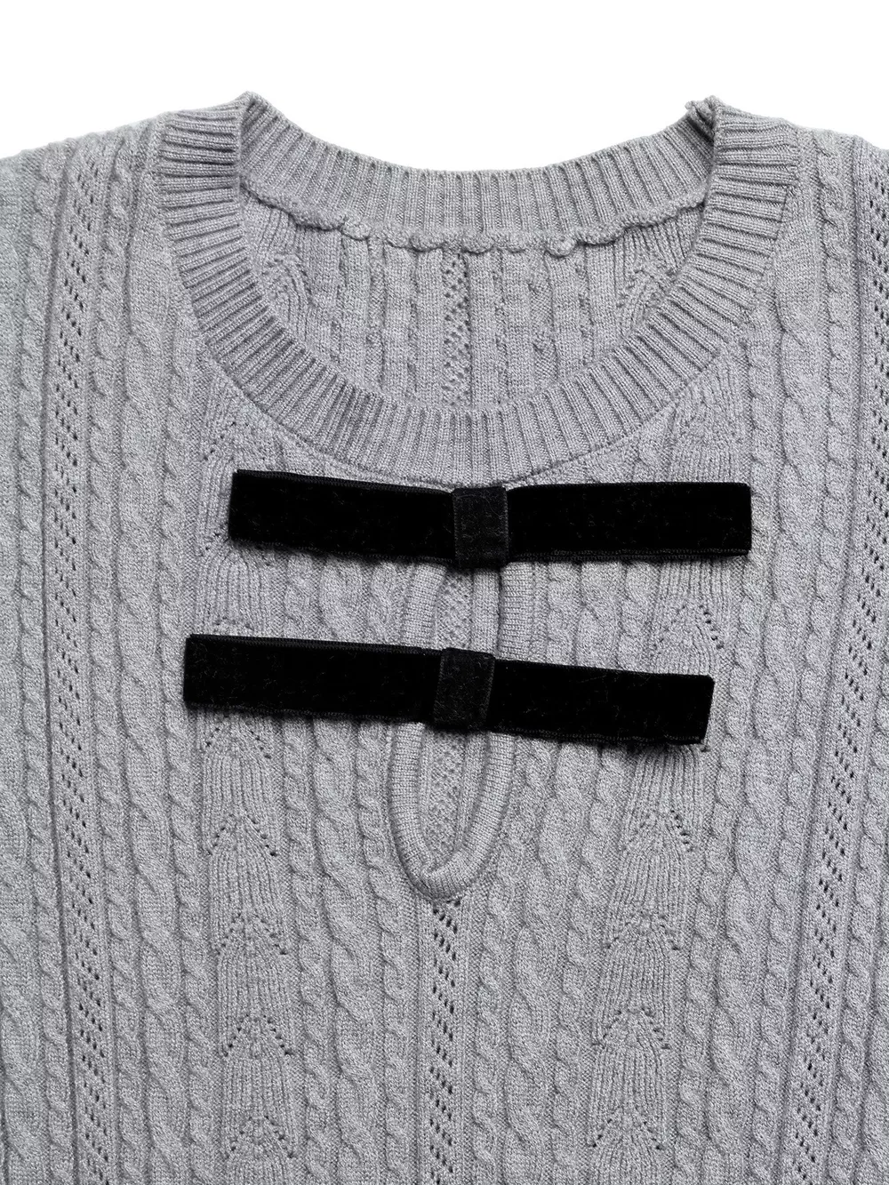 Cable Knit A-Line Sweater Dress, image 6