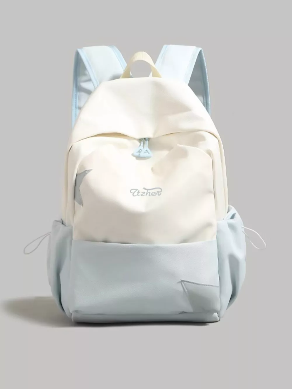 Two-Tone Lightweight Backpack Bag