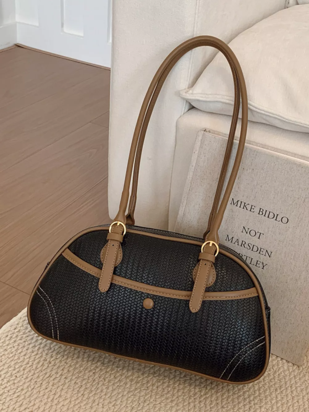 Vintage Buckle Shoulder Bag, image 14