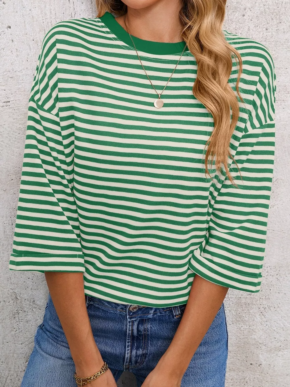 Striped Back Bow Tie T-Shirt, image 20