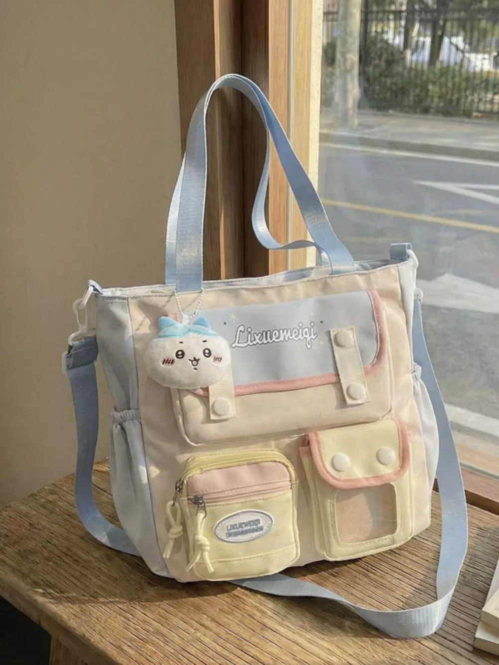 Multi-Pocket Shoulder Bag, image 3