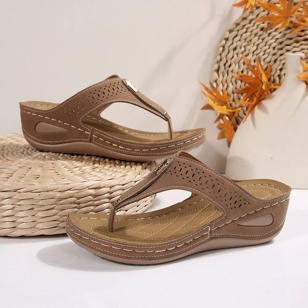Toe Post Wedge Sandals, image 21