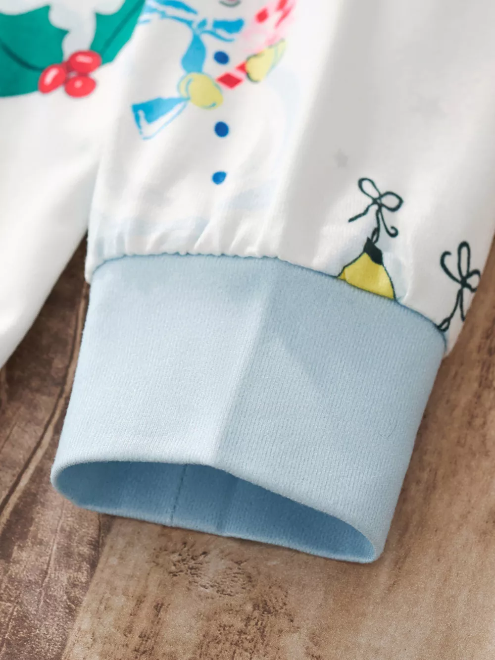 Children's Christmas Round Neck Top and Pants Set, image 5