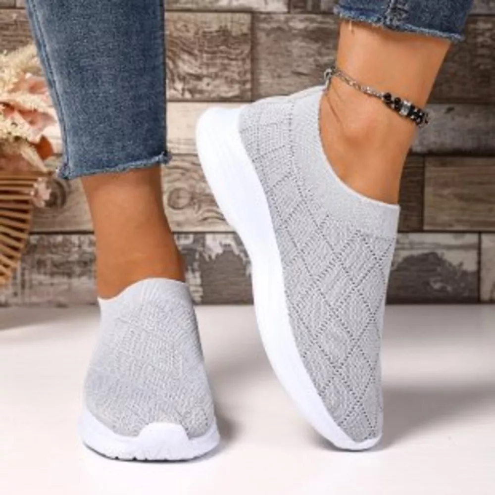 Breathable Mesh Round Toe Shoes, image 8