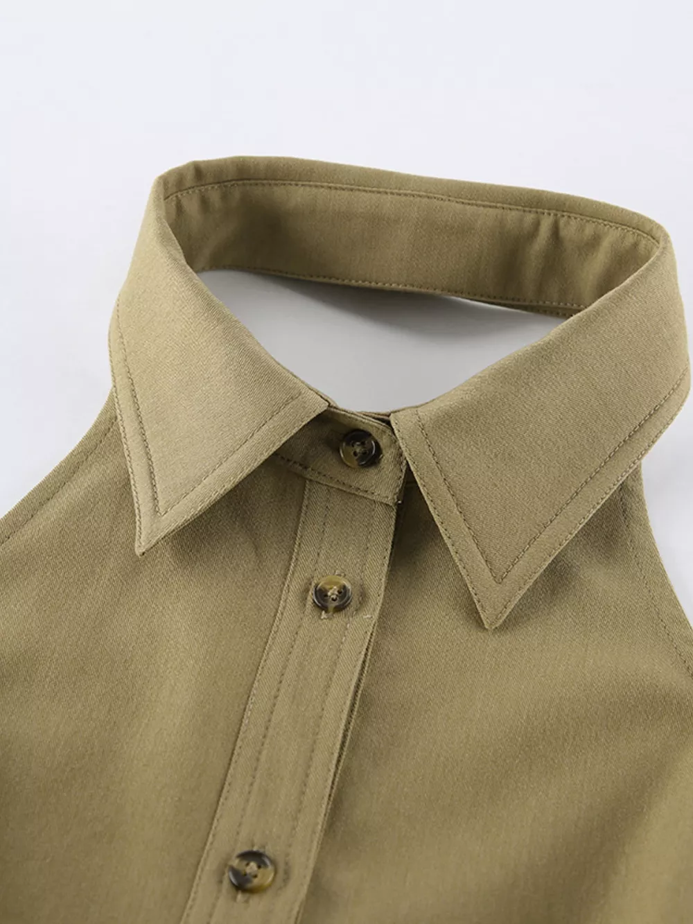 Button-Down Sleeveless Top, image 9