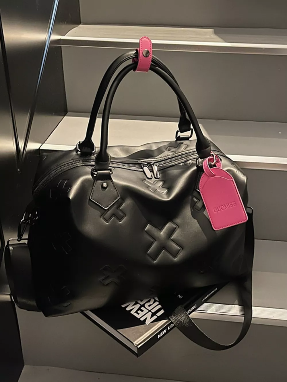 Embossed Duffle Bag, image 3