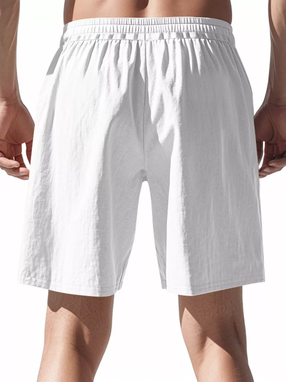 Men's Full Size Drawstring Shorts with Pockets Plus Size, image 9