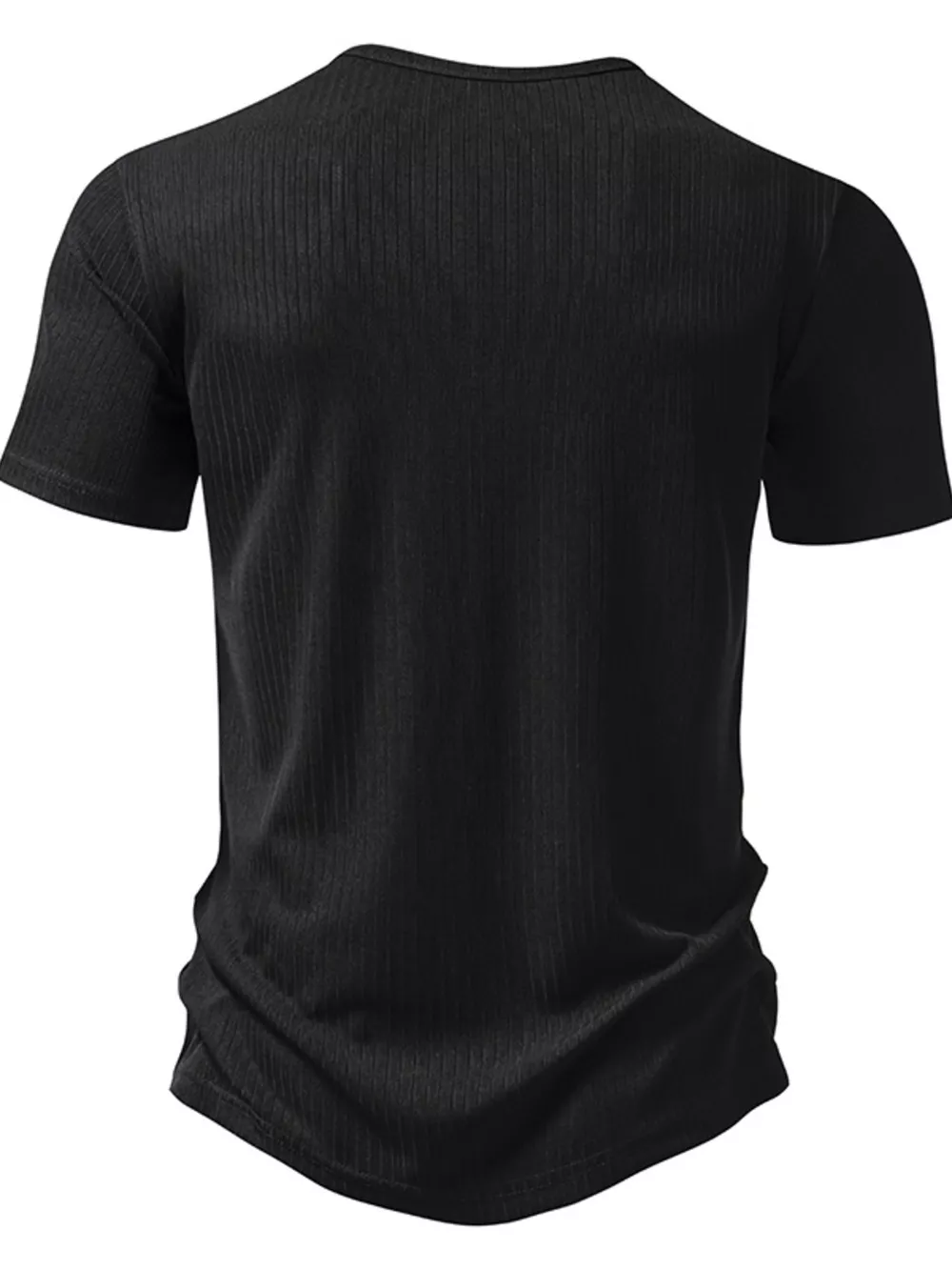 Men's Button Detail Short Sleeve T-Shirt, image 15
