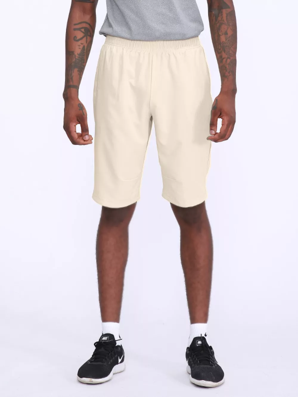 Men's Elastic Waist Lightweight Active Shorts, image 2